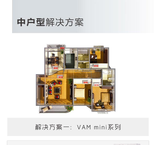 中小型家庭中央空調安裝方案